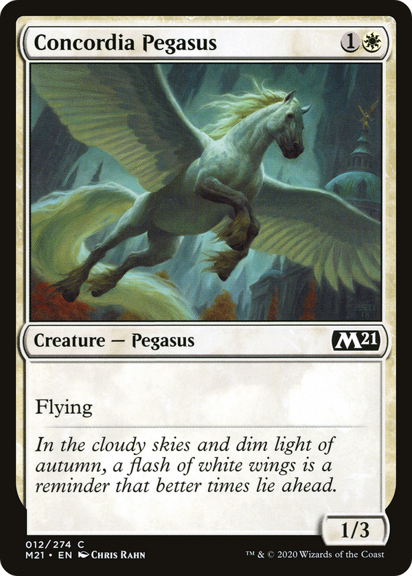 Concordia Pegasus (12) [Core Set 2021] - Deck Out Gaming
