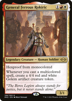 General Ferrous Rokiric (198) [Modern Horizons 2] foil - Deck Out Gaming