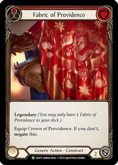 Fabric of Providence // Crown of Providence - LSS013 (LSS013) [Flesh and Blood: Promo Cards] Cold Foil - Deck Out Gaming