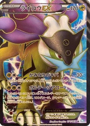 Raikou EX - 071/069 (071/069) [BW4: Dark Rush] 1st Edition Holofoil - Deck Out Gaming