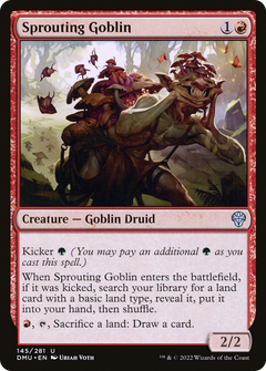 Sprouting Goblin (145) [Dominaria United] foil - Deck Out Gaming