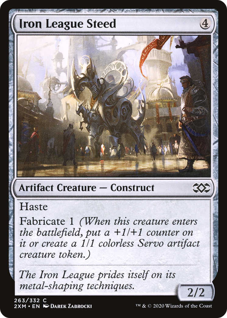Iron League Steed (263) [Double Masters] foil - Deck Out Gaming