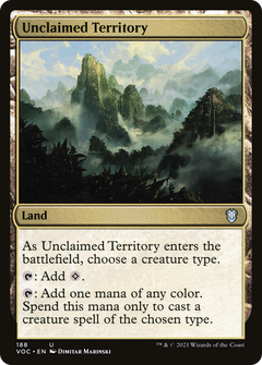 Unclaimed Territory (188) [Crimson Vow Commander] - Deck Out Gaming