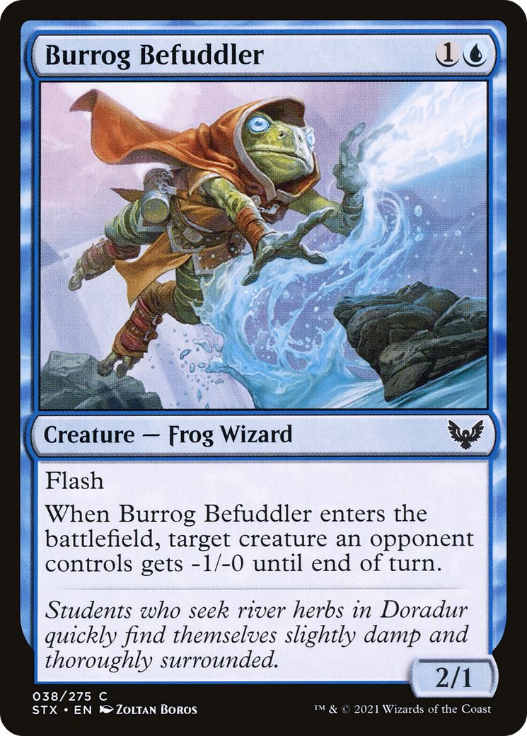 Burrog Befuddler (38) [Strixhaven: School of Mages] - Deck Out Gaming