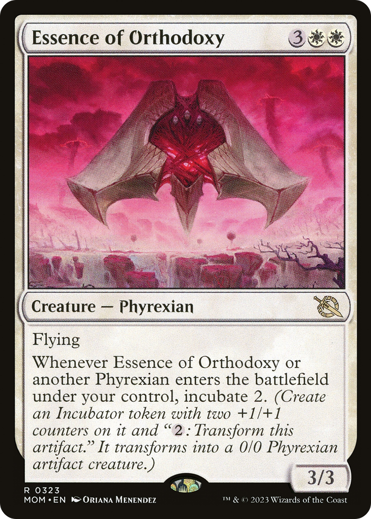 Essence of Orthodoxy (323) [March of the Machine] foil - Deck Out Gaming