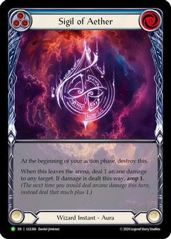 Sigil of Aether - LGS366 (LGS366) [Flesh and Blood: Promo Cards] Rainbow Foil - Deck Out Gaming