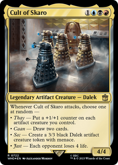 Cult of Skaro (Surge Foil) (722) [Doctor Who] foil - Deck Out Gaming