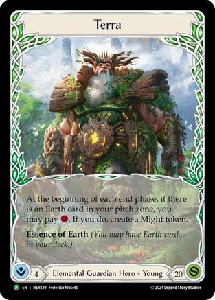 Terra - HER129 (HER129) [Flesh and Blood: Promo Cards] Cold Foil - Deck Out Gaming
