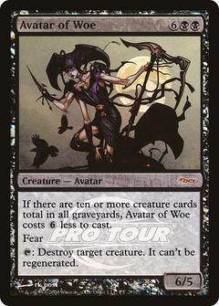 Avatar of Woe (2010) [Pro Tour Promos] foil - Deck Out Gaming