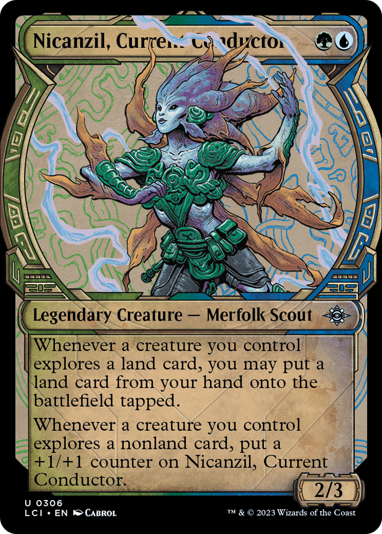 Nicanzil, Current Conductor (Showcase) (306) [The Lost Caverns of Ixalan] - Deck Out Gaming