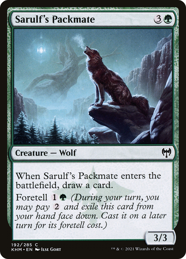 Sarulf's Packmate (192) [Kaldheim] - Deck Out Gaming