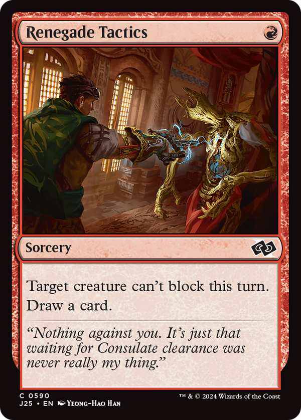 Renegade Tactics (590) [Foundations Jumpstart] - Deck Out Gaming