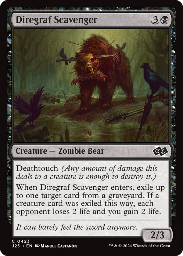 Diregraf Scavenger (423) [Foundations Jumpstart] - Deck Out Gaming