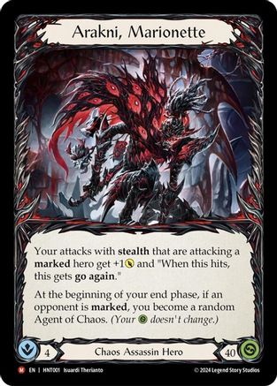 Arakni, Marionette (HNT001) [The Hunted] - Deck Out Gaming