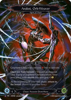 Arakni, Orb-Weaver (Marvel) (HNT005) [The Hunted] Cold Foil - Deck Out Gaming