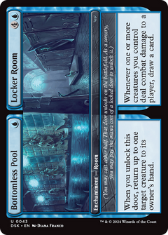 Bottomless Pool // Locker Room (43) [Duskmourn: House of Horror] foil - Deck Out Gaming