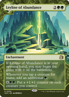 Leyline of Abundance (56) [Wilds of Eldraine: Enchanting Tales] foil - Deck Out Gaming