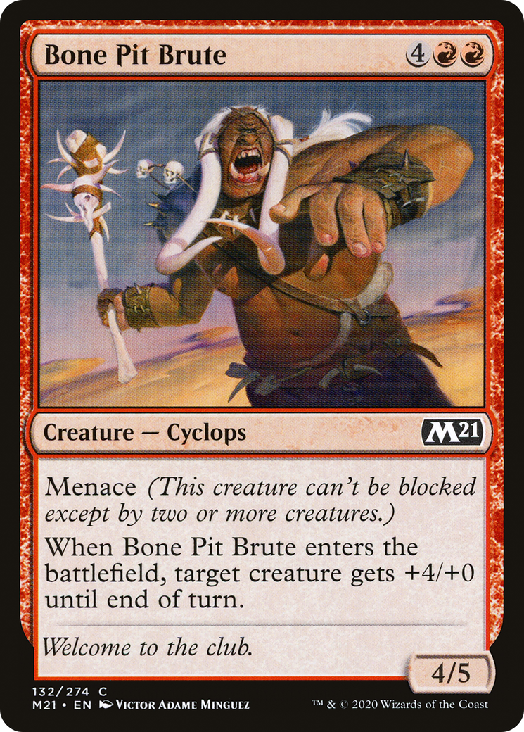 Bone Pit Brute (132) [Core Set 2021] - Deck Out Gaming
