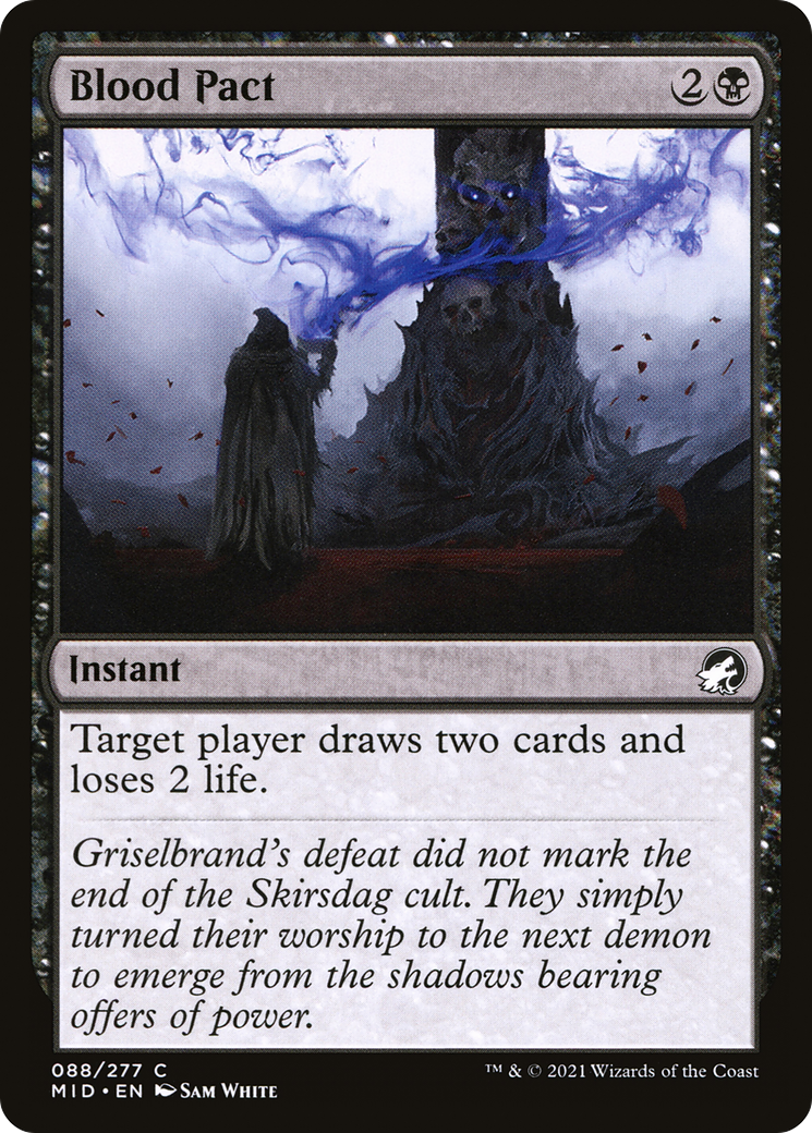 Blood Pact (88) [Innistrad: Midnight Hunt] - Deck Out Gaming