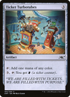 Ticket Turbotubes (194) [Unfinity] - Deck Out Gaming