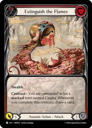 Extinguish the Flames (HNT031) [The Hunted] - Deck Out Gaming