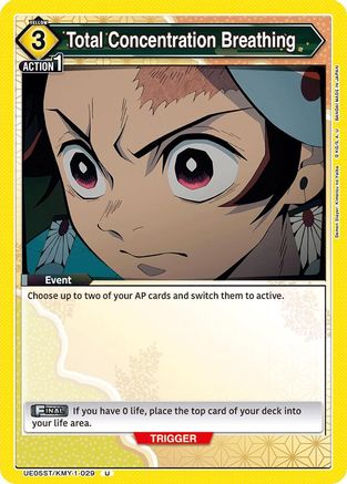 Total Concentration Breathing (UE05ST/KMY-1-029) [UE05ST: Demon Slayer: Kimetsu no Yaiba Starter Deck] - Deck Out Gaming