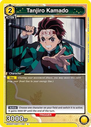 Tanjiro Kamado (102) (UE05ST/KMY-1-102) [UE05ST: Demon Slayer: Kimetsu no Yaiba Starter Deck] - Deck Out Gaming