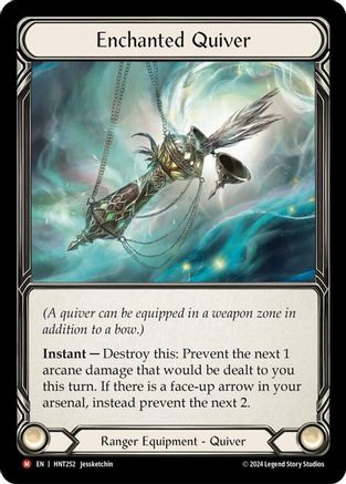 Enchanted Quiver (HNT252) [The Hunted] Cold Foil - Deck Out Gaming