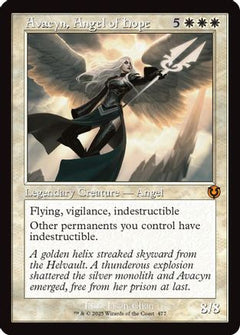 Avacyn, Angel of Hope (Retro Frame) (477) [Innistrad Remastered] foil - Deck Out Gaming