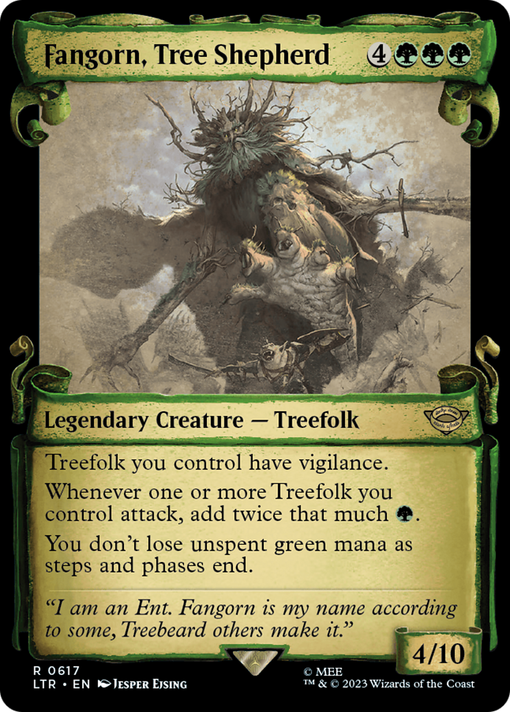 Fangorn, Tree Shepherd (Showcase Scrolls) (617) [The Lord of the Rings: Tales of Middle-earth] - Deck Out Gaming