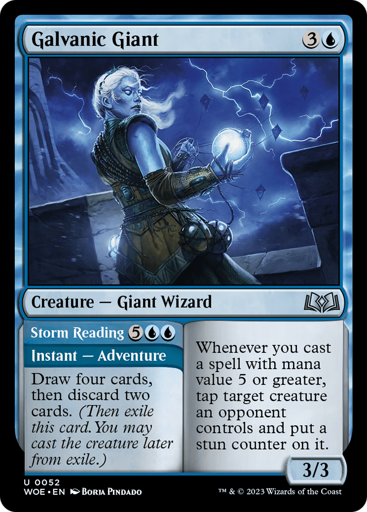 Galvanic Giant (52) [Wilds of Eldraine] - Deck Out Gaming
