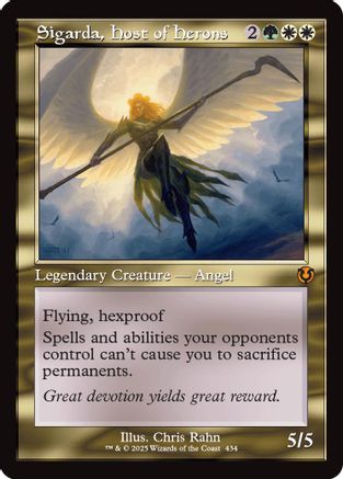 Sigarda, Host of Herons (Retro Frame) (434) [Innistrad Remastered] - Deck Out Gaming