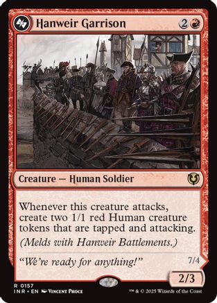 Hanweir Garrison (157) [Innistrad Remastered] foil - Deck Out Gaming