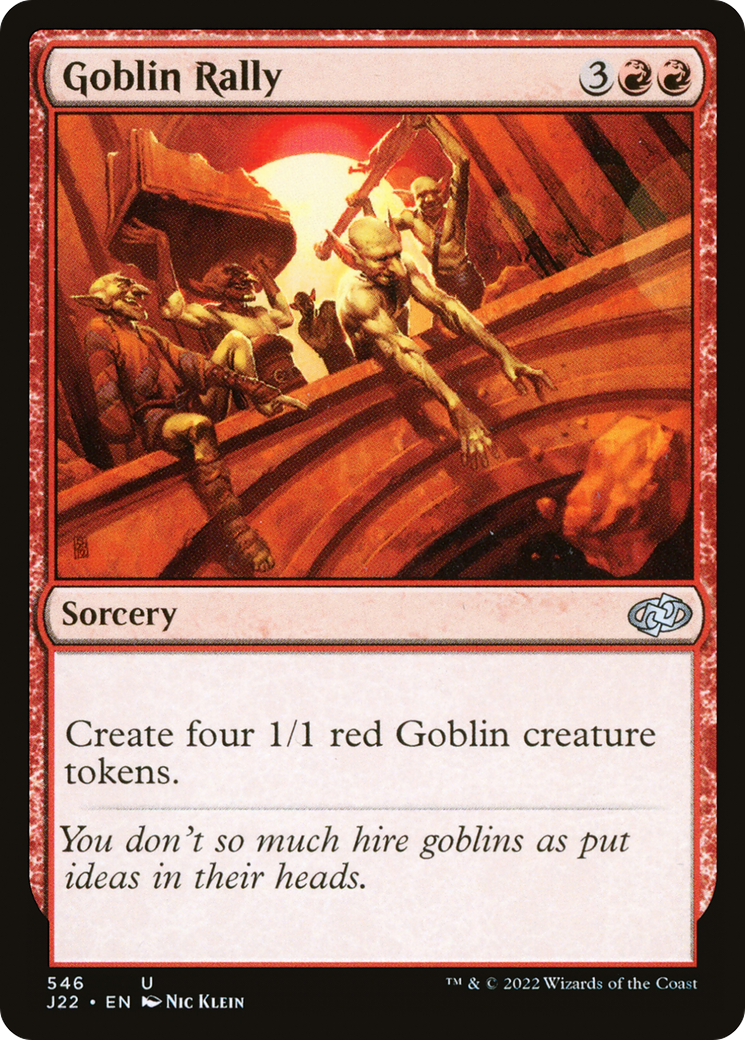 Goblin Rally (546) [Jumpstart 2022] - Deck Out Gaming