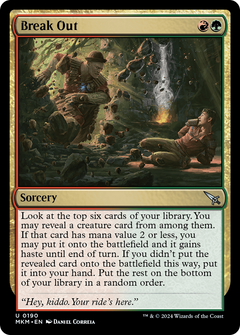 Break Out (b) (190) [Murders at Karlov Manor] foil - Deck Out Gaming
