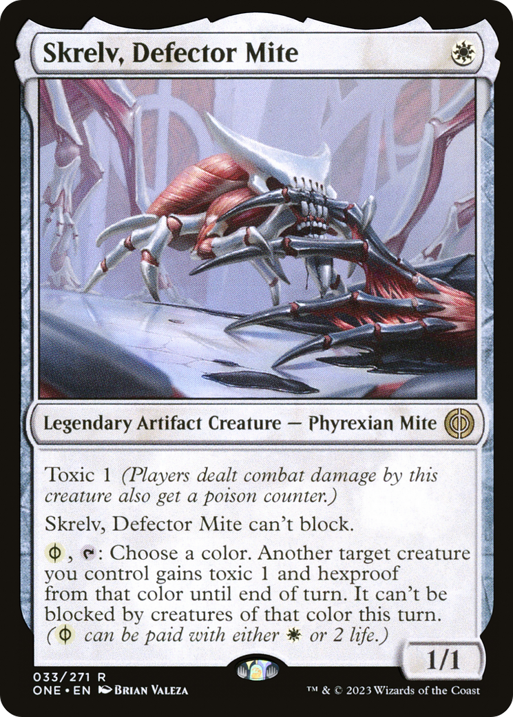 Skrelv, Defector Mite (33) [Phyrexia: All Will Be One] foil - Deck Out Gaming