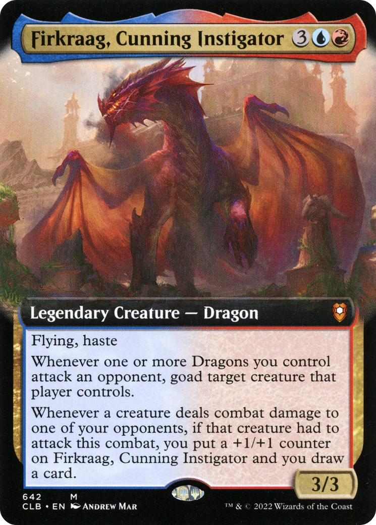 Firkraag, Cunning Instigator (Extended Art) (642) [Commander Legends: Battle for Baldur's Gate] - Deck Out Gaming