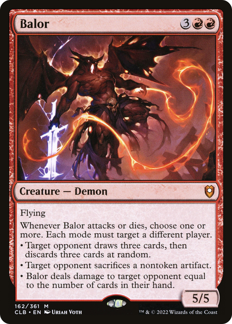Balor (162) [Commander Legends: Battle for Baldur's Gate] foil - Deck Out Gaming