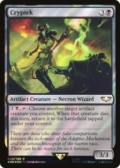 Cryptek (Surge Foil) (33) [Warhammer 40,000 Commander] foil - Deck Out Gaming