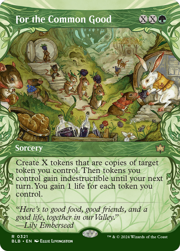 For the Common Good (Showcase) (321) [Bloomburrow] - Deck Out Gaming