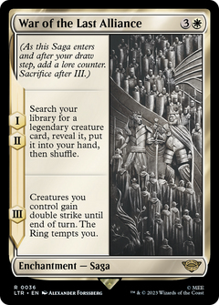 War of the Last Alliance (36) [The Lord of the Rings: Tales of Middle-earth] - Deck Out Gaming