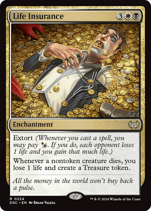 Life Insurance (224) [Duskmourn: House of Horror Commander] - Deck Out Gaming