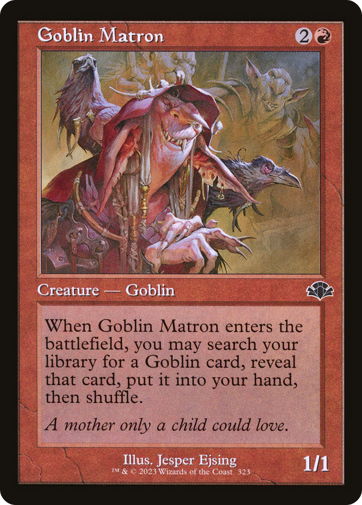 Goblin Matron (Retro Frame) (323) [Dominaria Remastered] - Deck Out Gaming