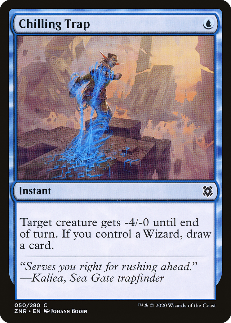 Chilling Trap (50) [Zendikar Rising] foil - Deck Out Gaming