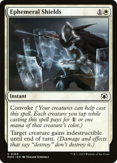 Ephemeral Shields (184) [March of the Machine Commander] - Deck Out Gaming