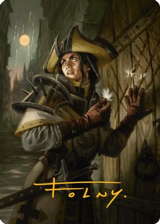 Thraben Inspector Art Card (Gold-Stamped Signature) (3) [Innistrad Remastered] - Deck Out Gaming