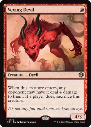 Vexing Devil (178) [Innistrad Remastered] foil - Deck Out Gaming