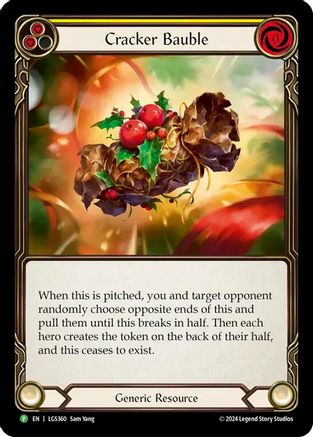Cracker Bauble (FUN019) (LGS360-FUN019) [Flesh and Blood: Promo Cards] - Deck Out Gaming