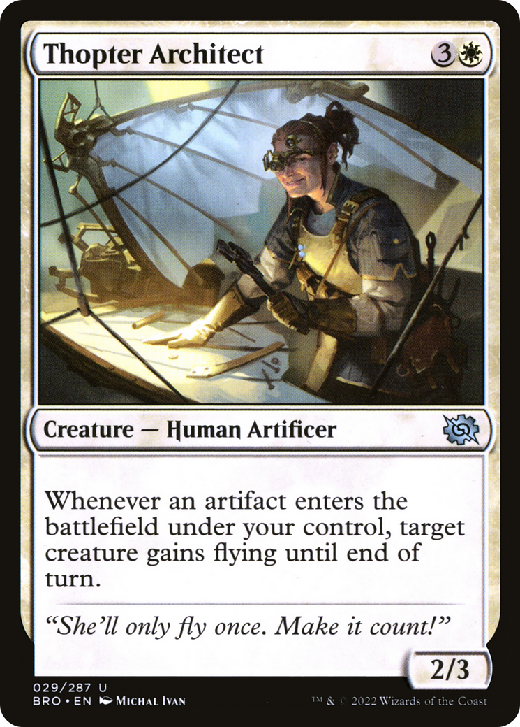 Thopter Architect (29) [The Brothers' War] - Deck Out Gaming