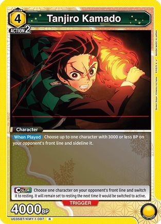 Tanjiro Kamado (007) (UE05BT/KMY-1-007) [Demon Slayer: Kimetsu no Yaiba] Foil - Deck Out Gaming